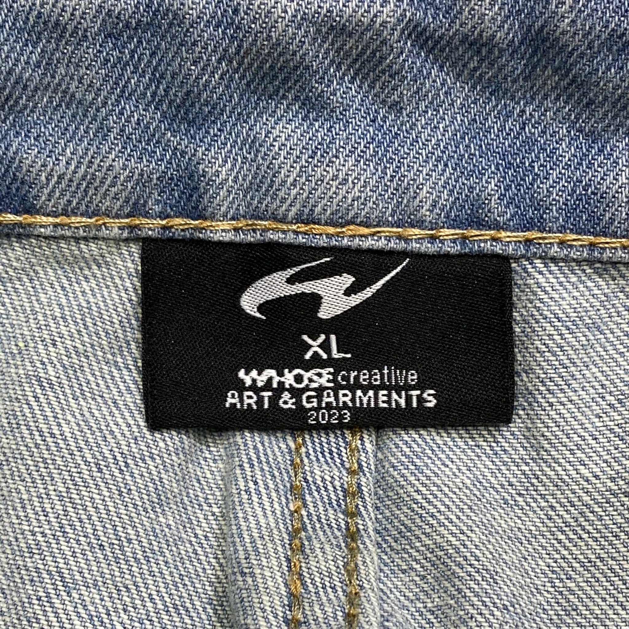  SKY BLUE FLARED JEANS WASH VER 1 - WHOSE STUDIO 