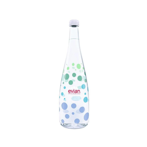  EVIAN LTD EDITION WATER BOTTLE VIRGIL ABLOH MINT SEALED BOTTLE 