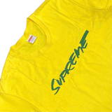  SUPREME FUTURA LOGO TEE YELLOW 