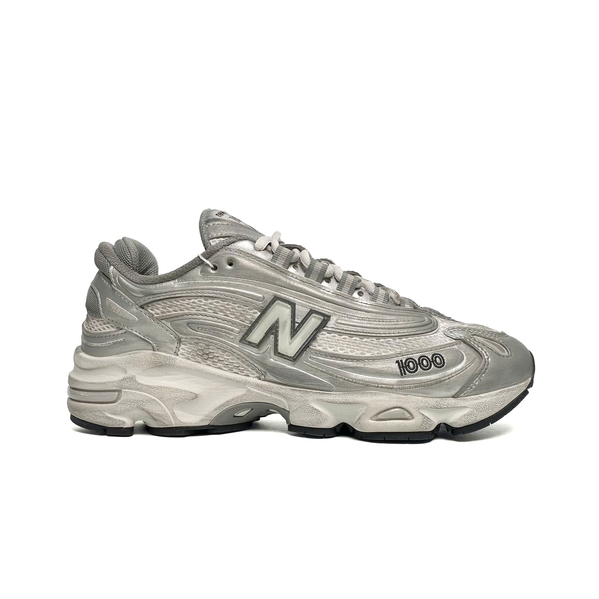  NEW BALANCE 1000 SILVER DISTRESSED M1000G 