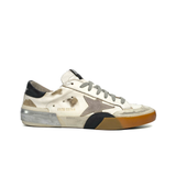  GOLDEN GOOSE WHITE PATCHWORK SUPERSTAR 