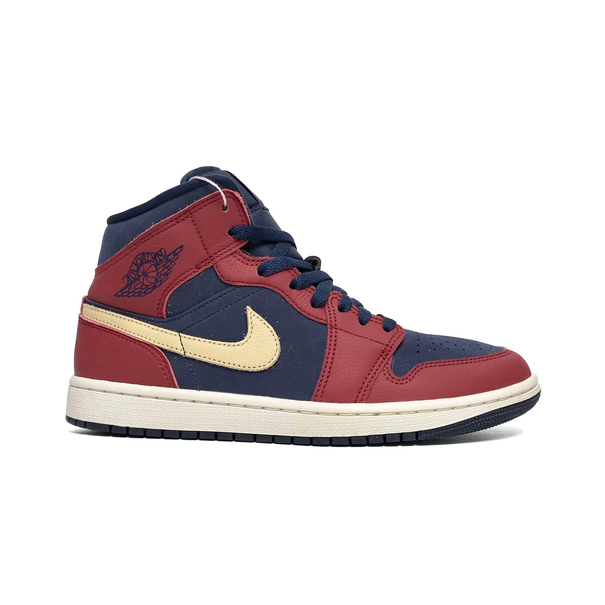  NIKE AIR JORDAN 1 MID TEAM RED IO7449-600 