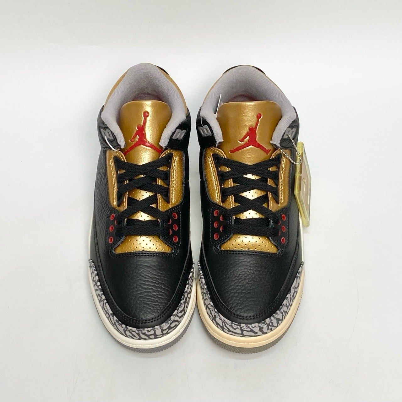  NIKE AIR JORDAN 3 RETRO BLACK CEMENT GOLD CK9246-067 