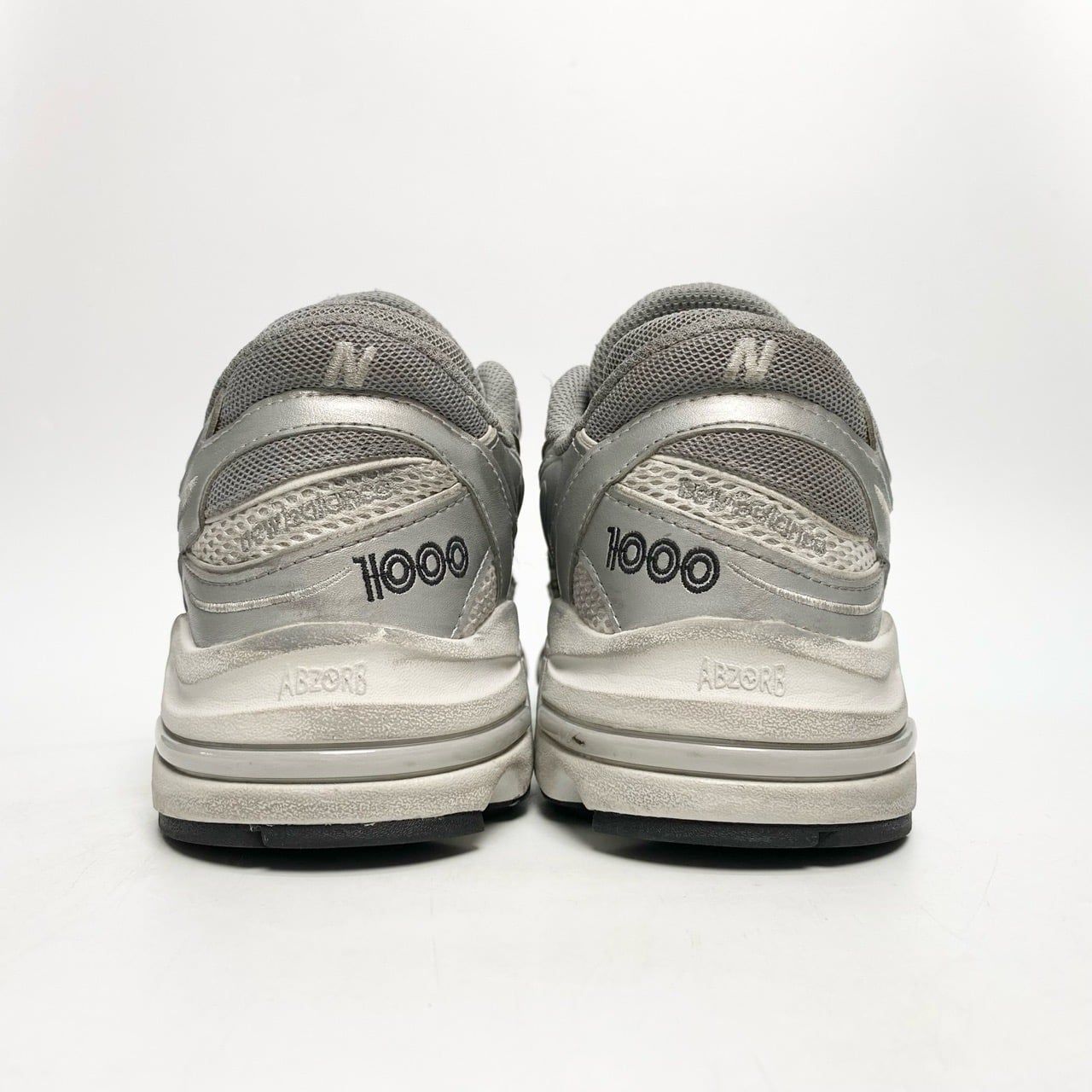 NEW BALANCE 1000 SILVER DISTRESSED M1000G 