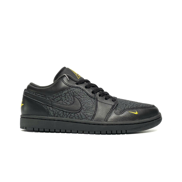  NIKE AIR JORDAN 1 LOW BLACK ELEPHANT PRINT IM6568-010 