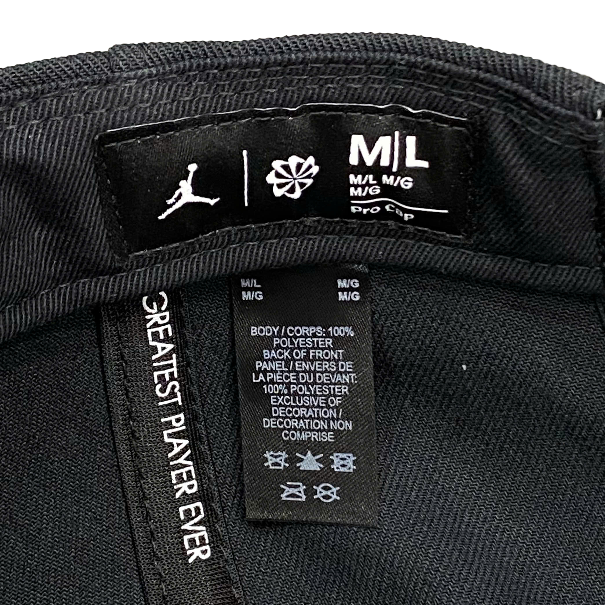  NIKE SNAPBACK JORDAN PRO JUMPMAN BLACK 