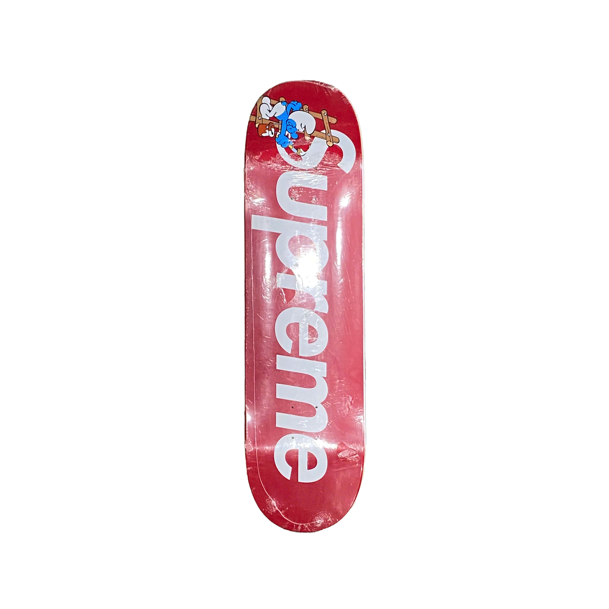  SUPREME SMURFS SKATEBOARD RED DECK 