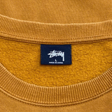  STUSSY BASIC CREWNECK ORANGE 