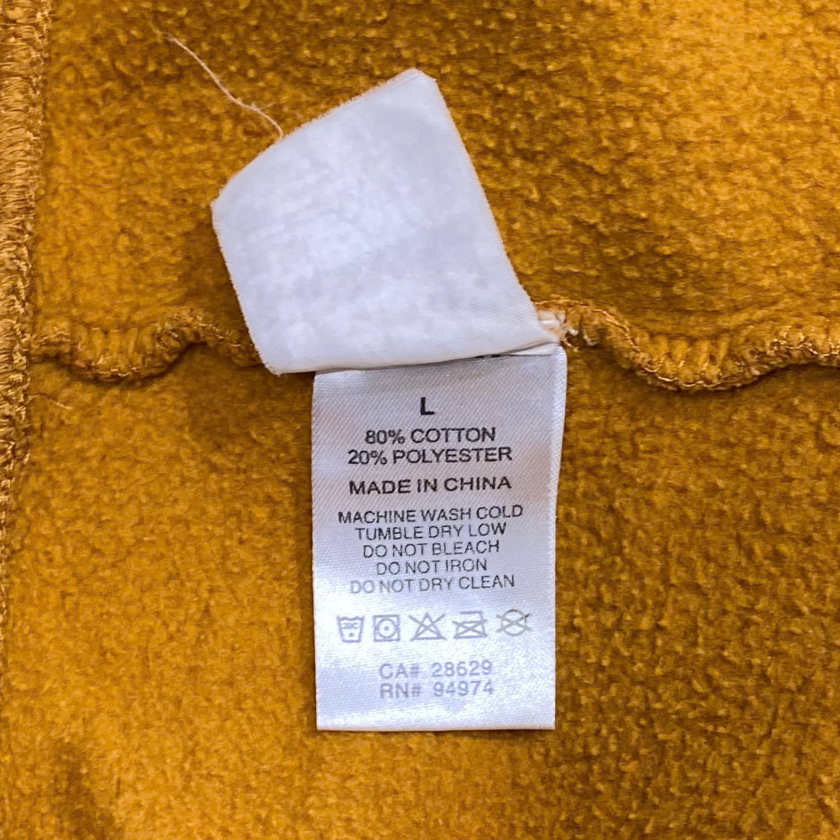  STUSSY BASIC CREWNECK ORANGE 