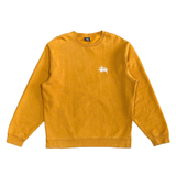  STUSSY BASIC CREWNECK ORANGE 