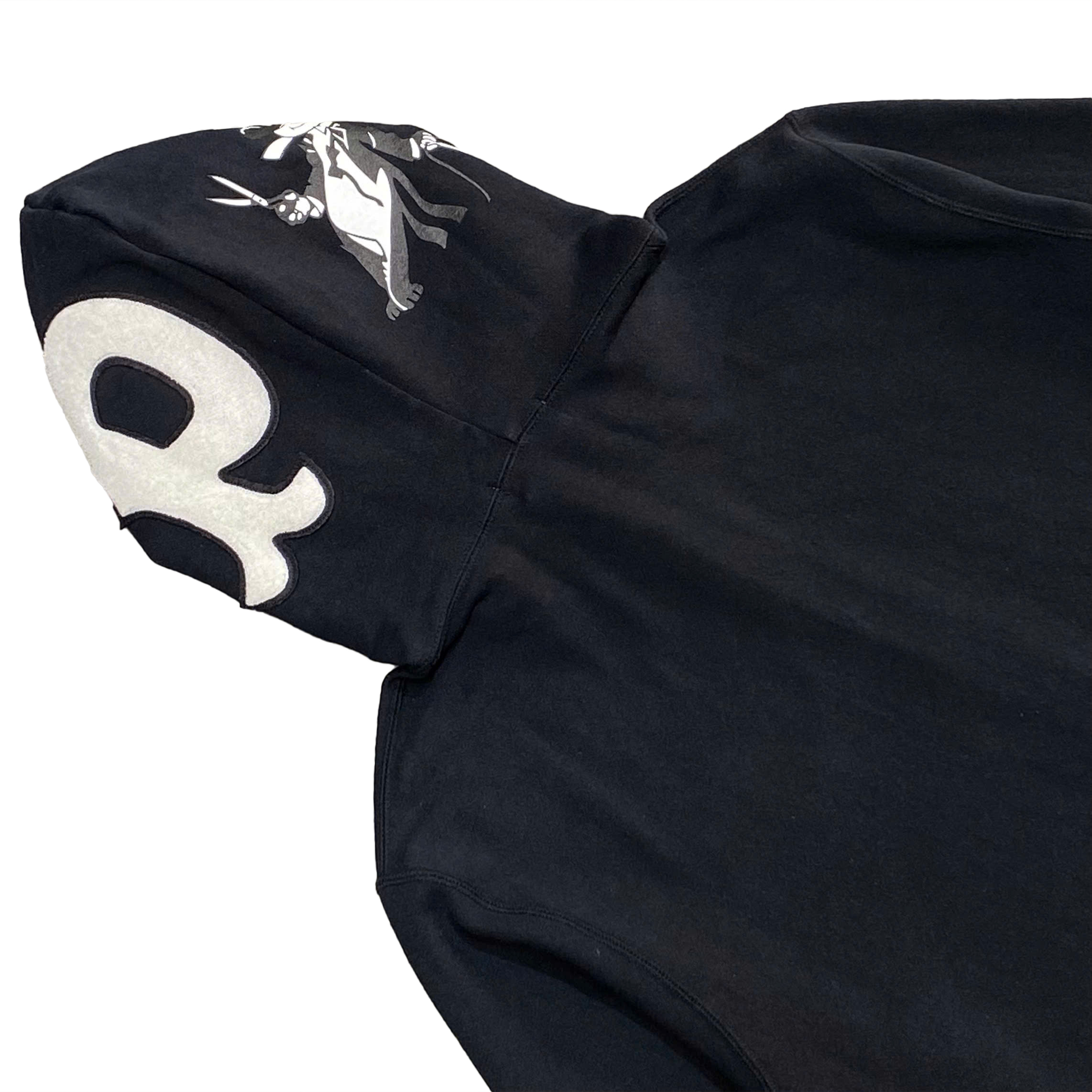  BAPE PANDA FULL ZIP HOODIE BLACK 
