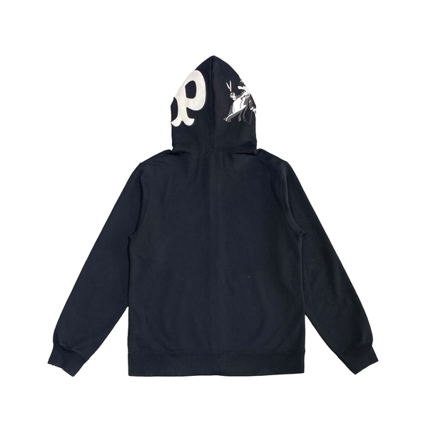  BAPE PANDA FULL ZIP HOODIE BLACK 