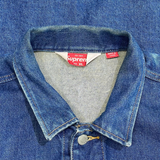  SUPREME SHIBORI DENIM TRUCKER JACKET RIGID INDIGO 