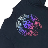  CHROME HEARTS GRADIENT DAGGER TEE BLACK 