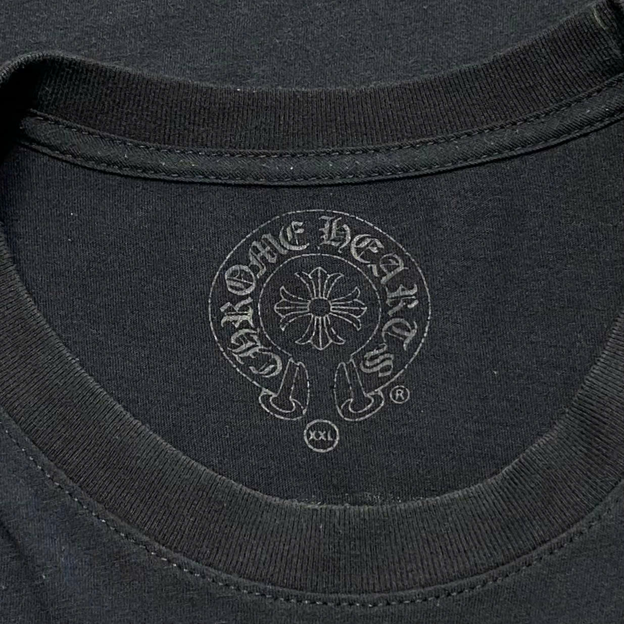 CHROME HEARTS GRADIENT DAGGER TEE BLACK 