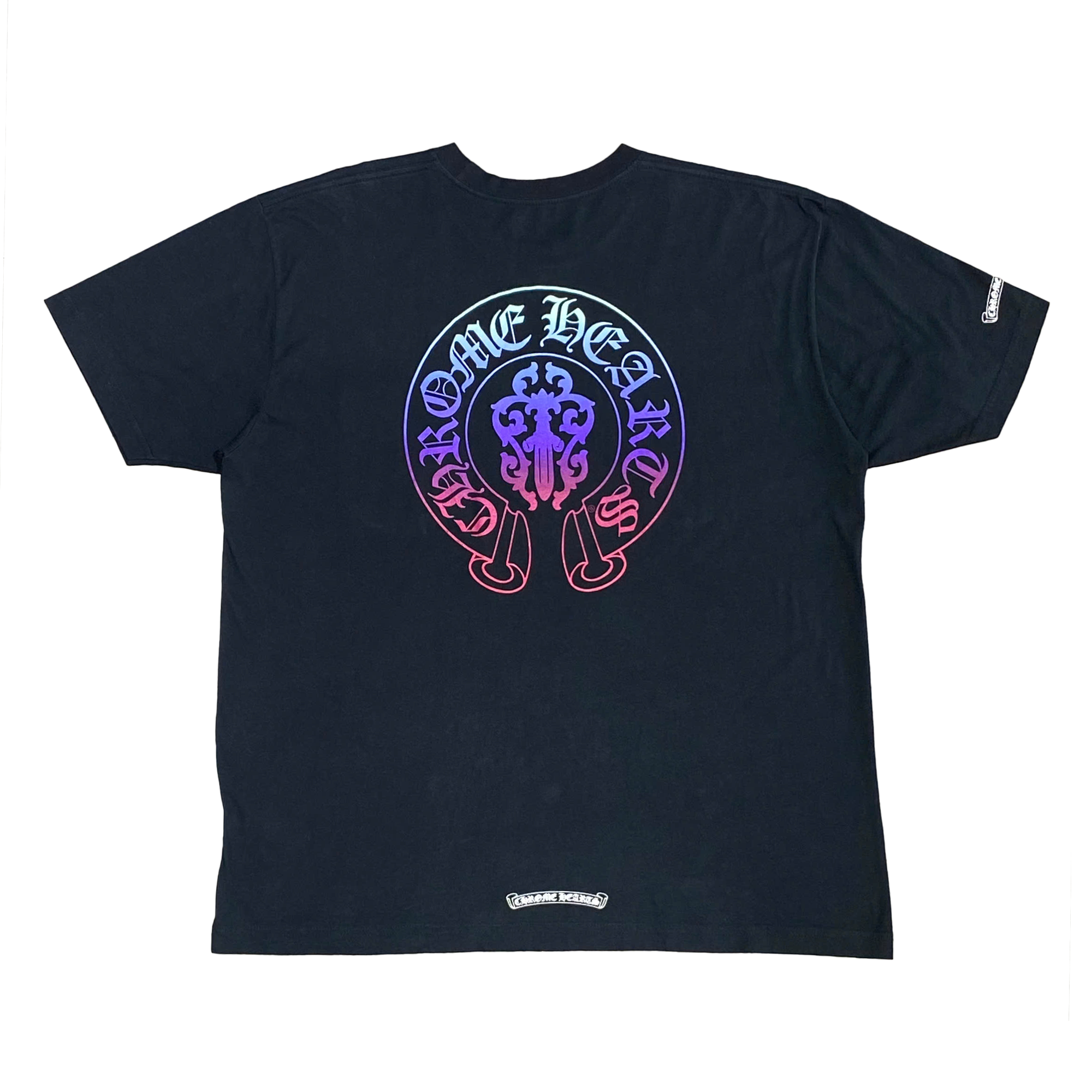  CHROME HEARTS GRADIENT DAGGER TEE BLACK 