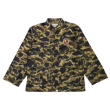  BAPE X CLOT CAMO APE HEAD CHINESE JACKET OLIVE 