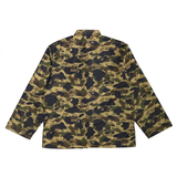  BAPE X CLOT CAMO APE HEAD CHINESE JACKET OLIVE 
