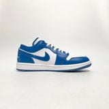  NIKE AIR JORDAN 1 LOW WHITE DARK MARINA BLUE DC0774-114 