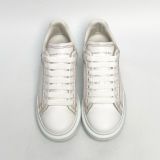  ALEXANDER MCQUEEN CONTRAST STITCH WEDGE SOLE 
