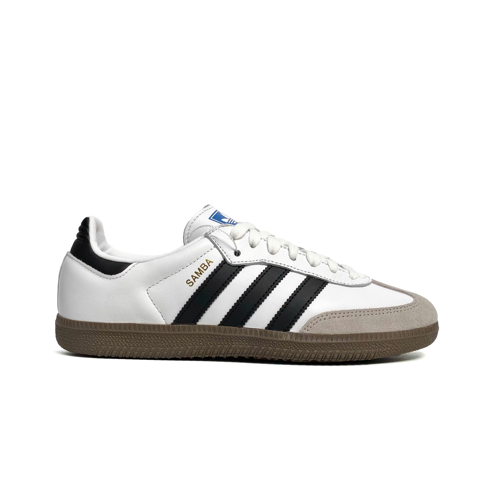  ADIDAS SAMBA OG WHITE BLACK GUM B75806 