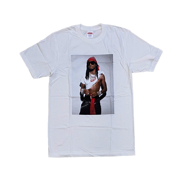  ÁO SUPREME PLAYBOI CARTI TEE WHITE 