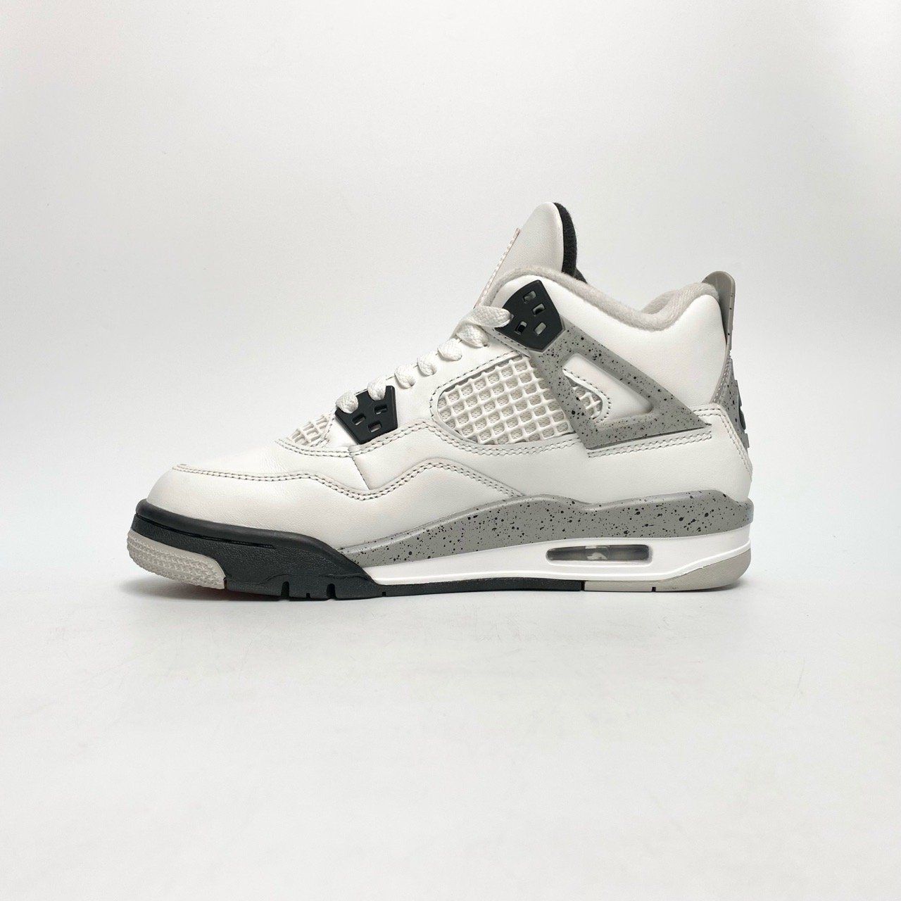  NIKE AIR JORDAN 4 RETRO 2025 GS WHITE CEMENT IB4171-100 