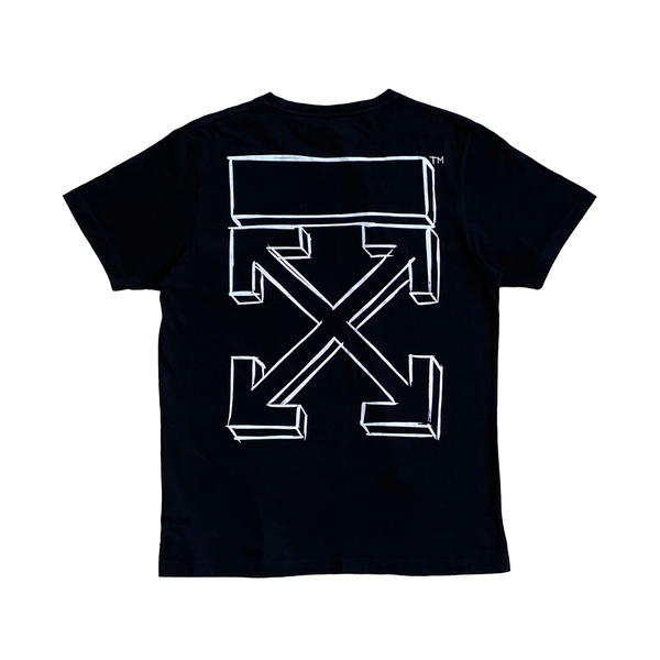  ÁO OFF WHITE OFF-WHITE MARKER ARROWS T-SHIRT BLACK 