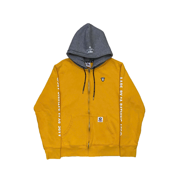  ÁO AAPE YELLOW REGULAR ACTIVEWEAR 