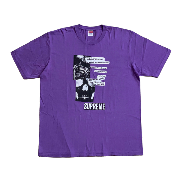  ÁO SUPREME ANATOMY TEE PURPLE 
