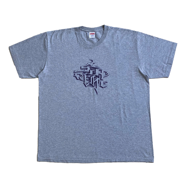  ÁO SUPREME SMOKE TEE HEATHER GREY 