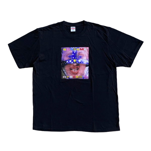  ÁO SUPREME HYSTERIC GLAMOUR HEADCASE TEE BLACK 