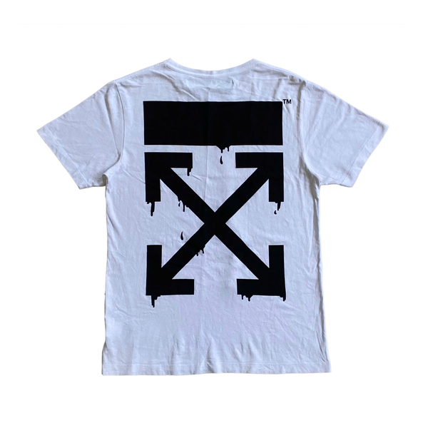  ÁO OFF-WHITE BART PEACE T-SHIRT WHITE 