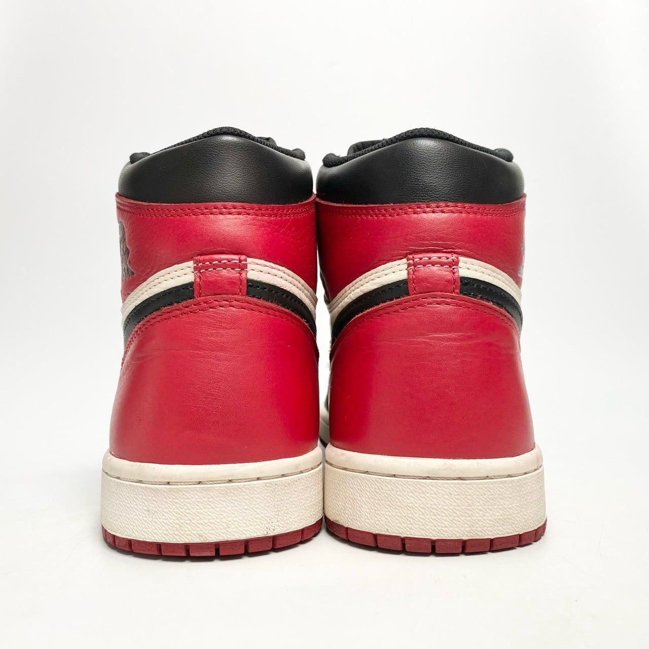  NIKE AIR JORDAN 1 RETRO HIGH BRED TOE 555088-610 