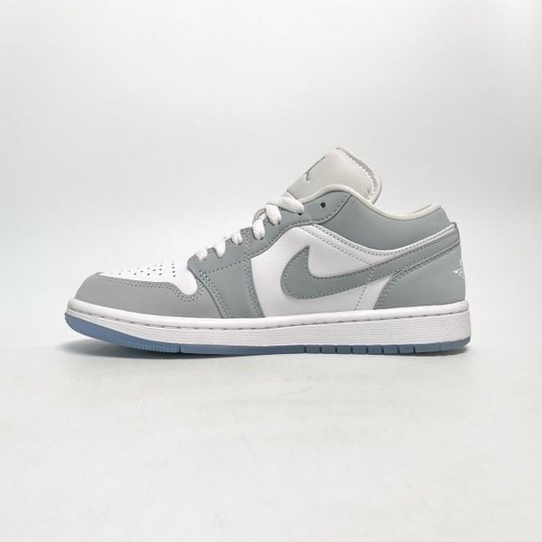  GIÀY NIKE WMNS AIR JORDAN 1 LOW WHITE WOLF GREY DC0774-105 