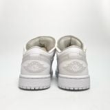 NIKE AIR JORDAN 1 LOW QUILTED WHITE DB6480-100 