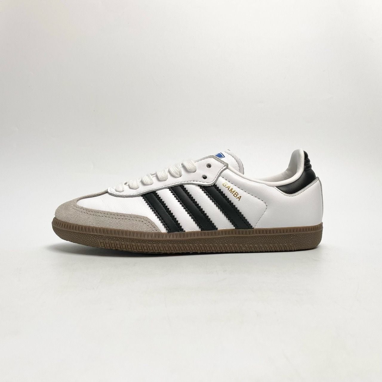  ADIDAS SAMBA OG WHITE BLACK GUM B75806 