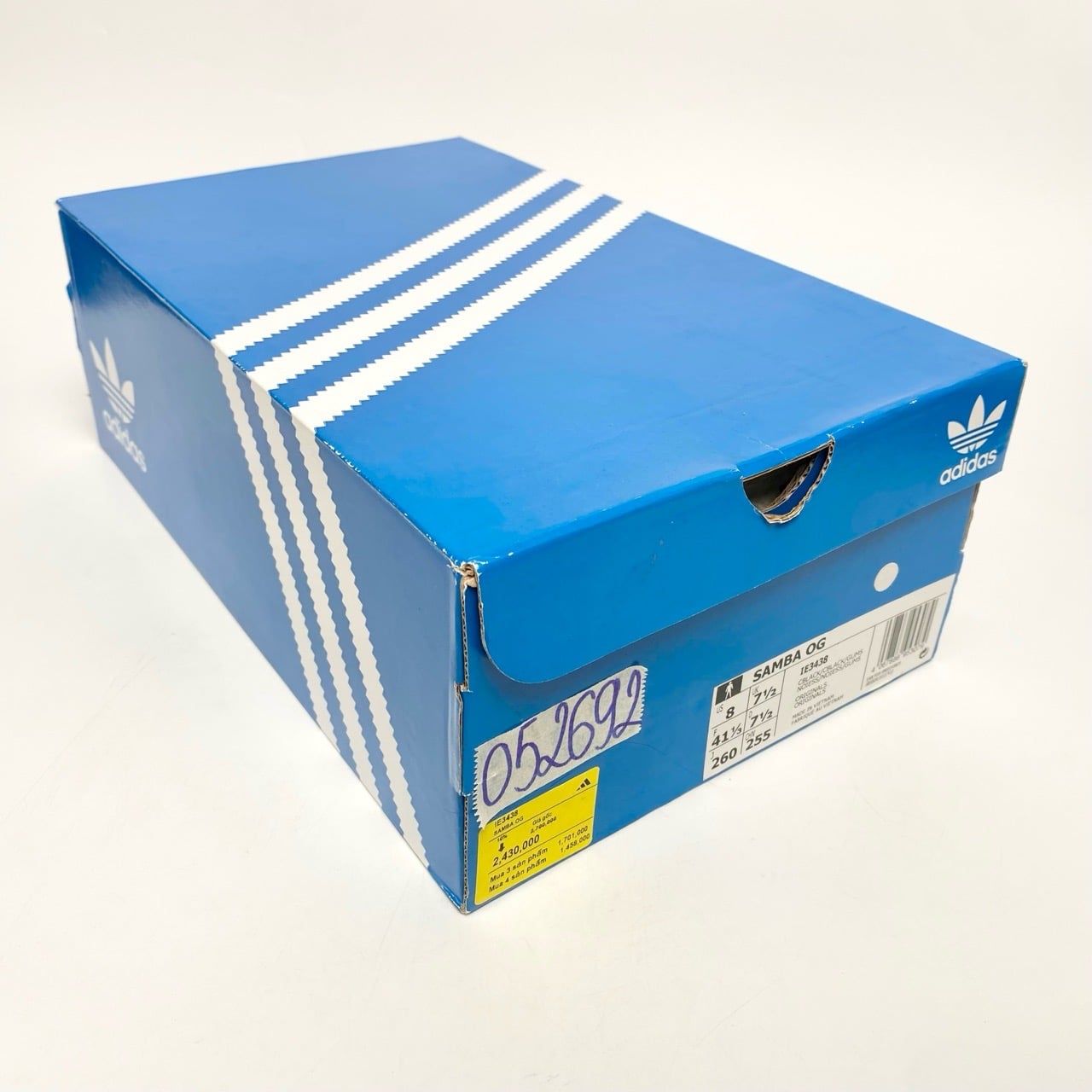  ADIDAS SAMBA OG TRIPLE BLACK IE3438 