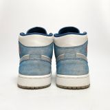  NIKE AIR JORDAN 1 MID FRENCH BLUE FIRE RED DN3706-401 