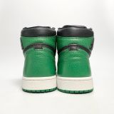 NIKE AIR JORDAN 1 RETRO HIGH PINE GREEN BLACK 2.0 555088-030 