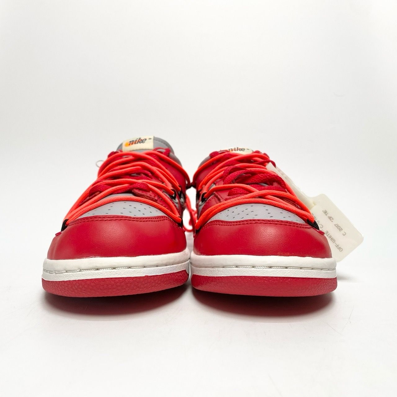  NIKE OFF-WHITE X DUNK LOW UNIVERSITY RED CT0856-600 