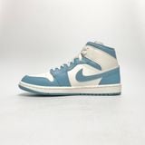  NIKE AIR JORDAN 1 MID UNIVERSITY BLUE BQ6472-141 