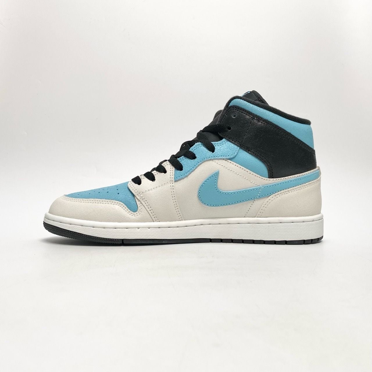  NIKE AIR JORDAN 1 MID BLUE CHILL SMOKE GREY IM6567-121 