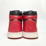  NIKE AIR JORDAN 1 RETRO BRED BANNED (2016) 555088-001 