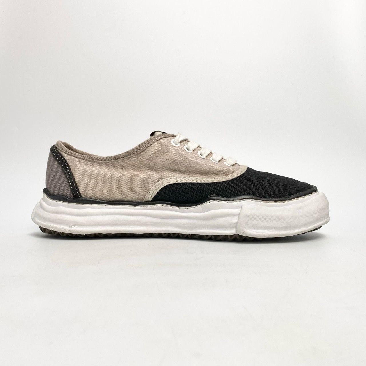  MAISON MIHARA YASUHIRO ORIGINAL SOLE MULTICOLOR CANVAS LOW 