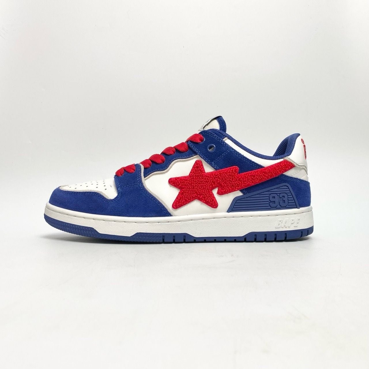  A BATHING APE BAPE SK8 STA #2 BLUE RED 