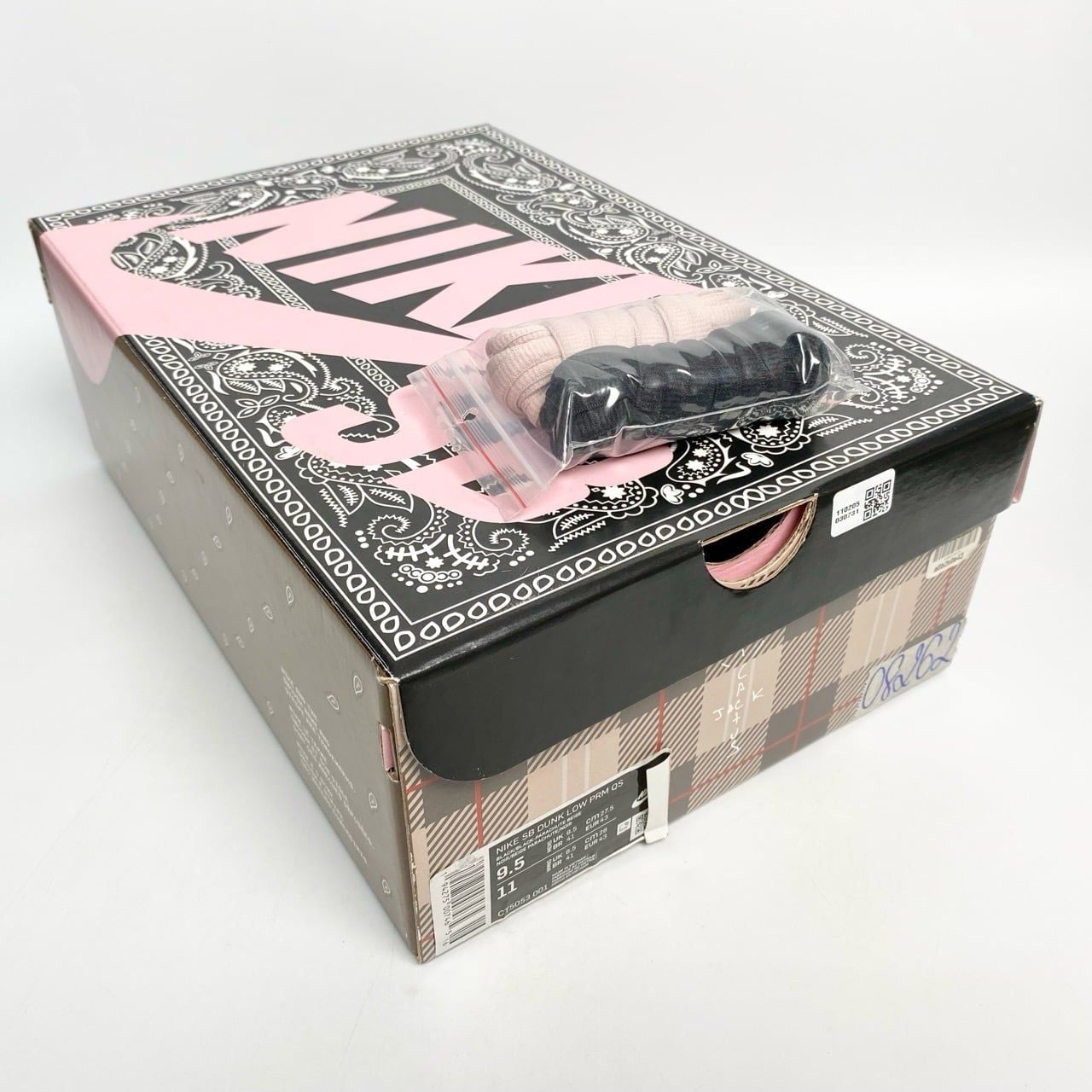  TRAVIS SCOTT X SB DUNK LOW PRM QS CACTUS JACK SPECIAL BOX CT5053-001 