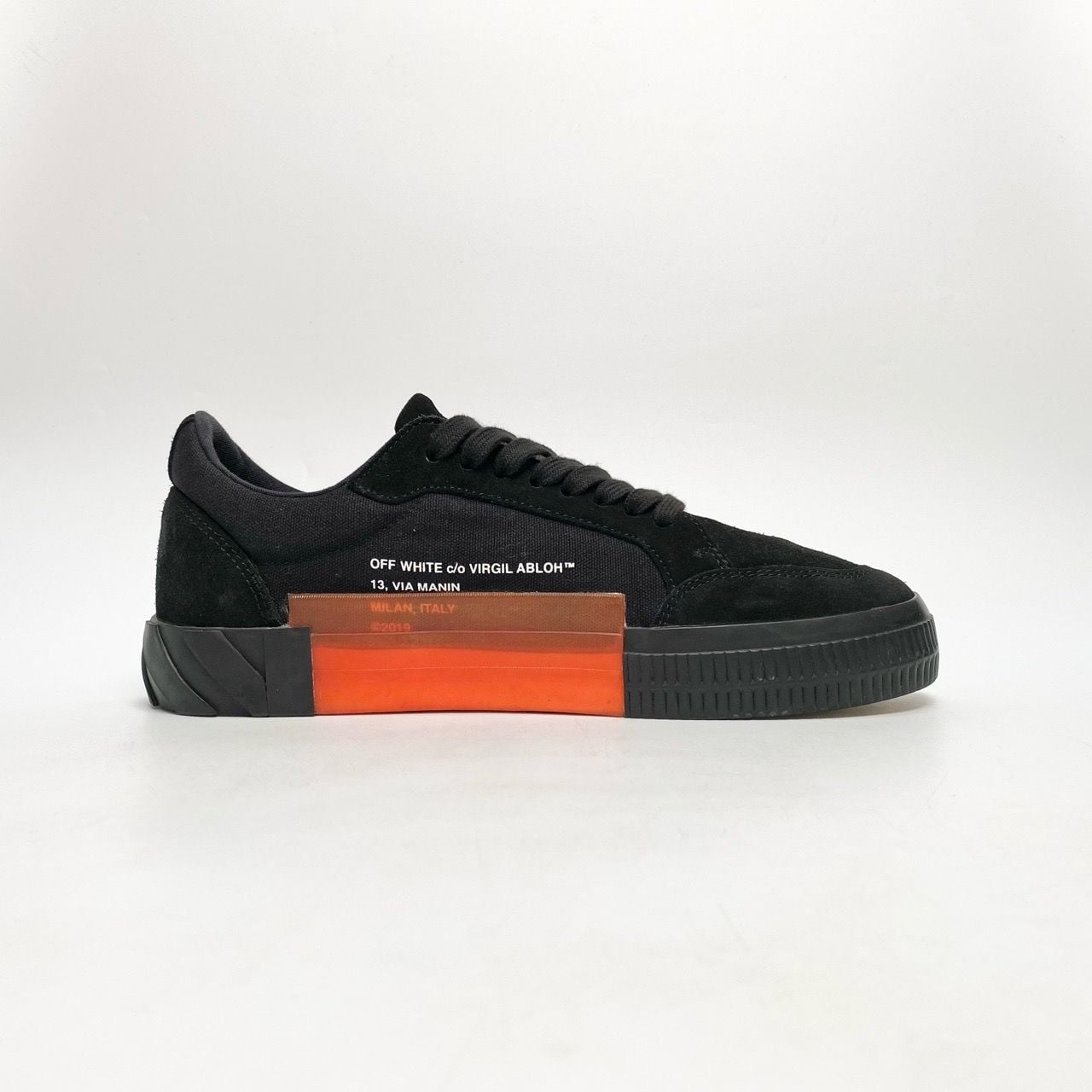  OFF-WHITE VULC LOW BLACK OMIA085R20 C210501010 