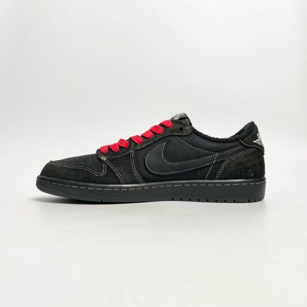  NIKE AIR JORDAN 1 RETRO LOW TRAVIS SCOTT BLACK PHANTOM DM7866-001 