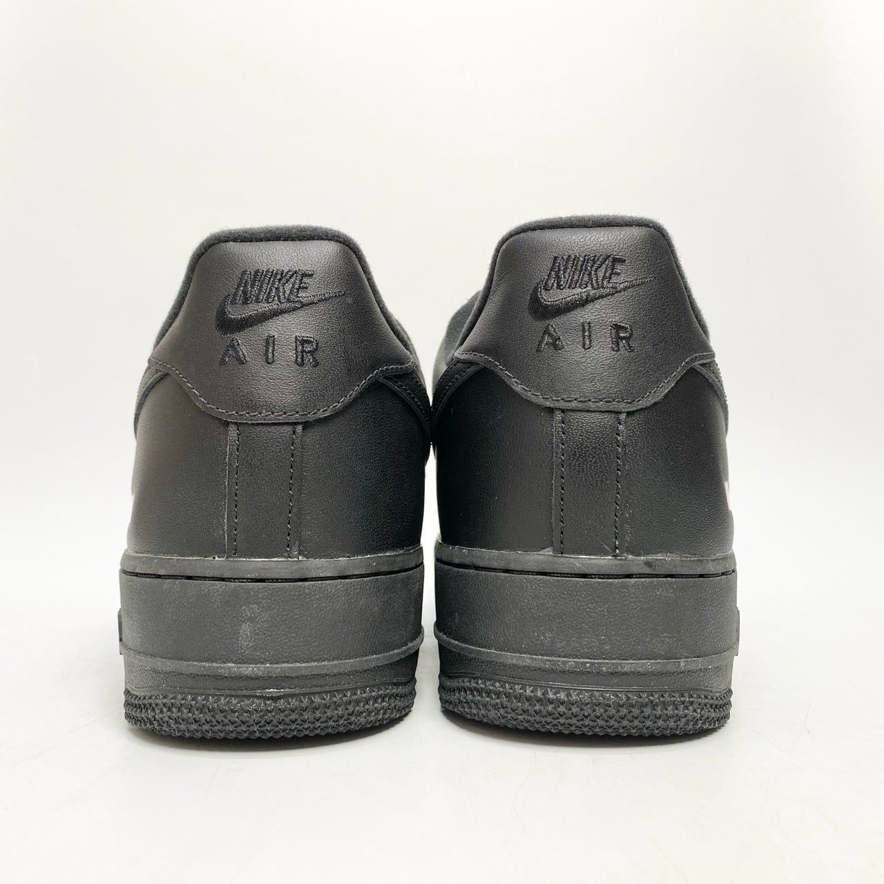 NIKE SUPREME X AIR FORCE 1 LOW BOX LOGO BLACK CU9225-001 